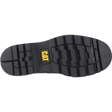 Mens Cat Lifestyle Colorado Moc Toe Black Boots - Black