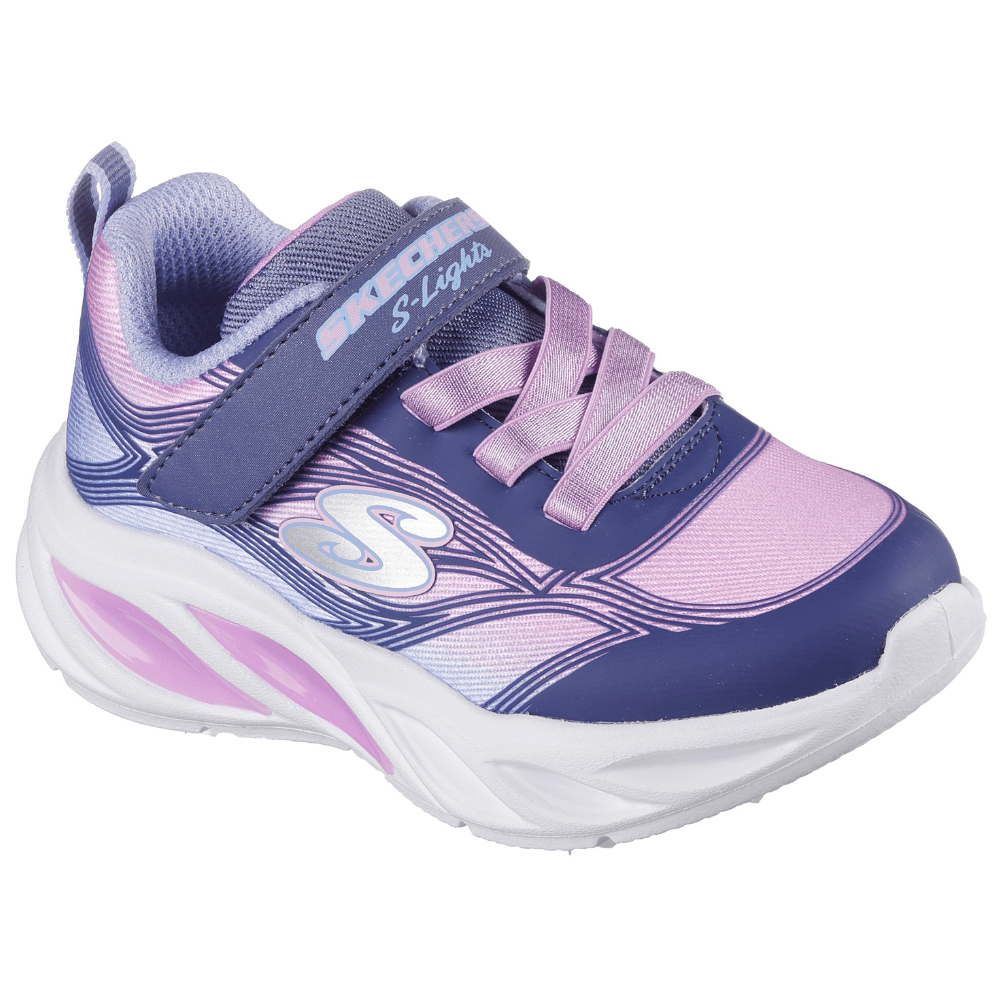 Girls Skechers S-Lights Cosmic Glow Trainers