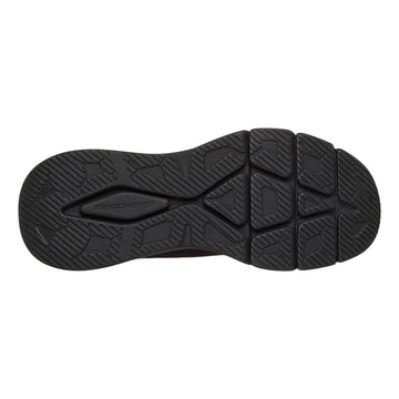 Mens Skechers Bobs Sport Arch Fit - Elev8 Black Waterproof Trainers - Black