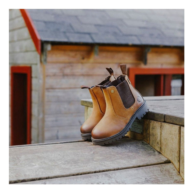 Boys Cotswold Aston Dealer Boots - Tan