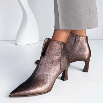 Womens Hispanitas 265076 Paris Ankle Boots - Taupe