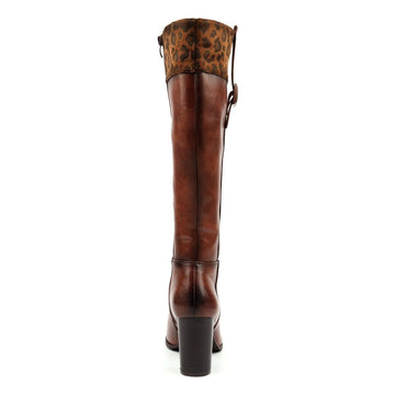 Womens Lunar Shayla Tan Long Boots - Tan