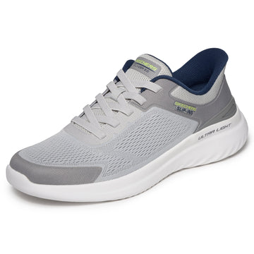 Mens Skechers 233035 Grey Bounder 2.0 Trainers - Grey
