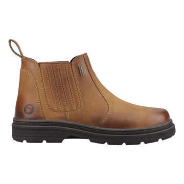 Mens Cotswold Bisley Ankle Boots - Tan