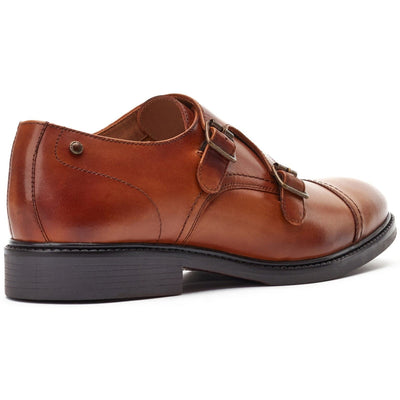 Mens Base London Diablo Dress Shoes - Burnt Tan