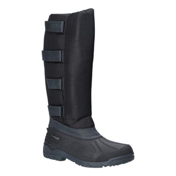 Mens Cotswold Kemble Black Waterproof Wellingtons - Black