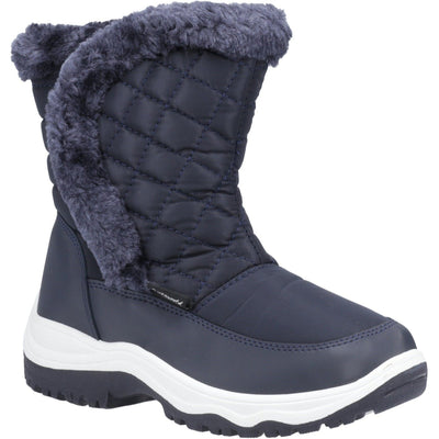 Womens Cotswold Butterrow Snow Boots - Navy