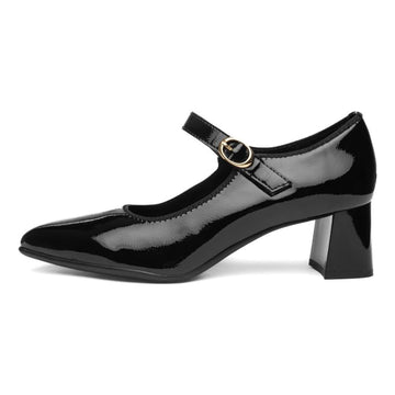 Womens Ara 52406 Audrey Block Heels - Black