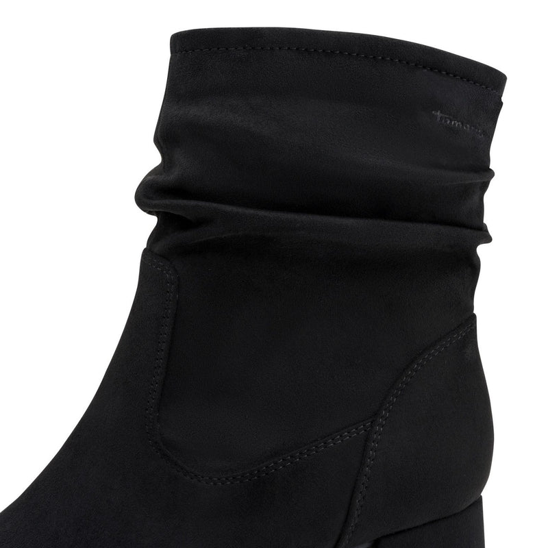 Womens Tamaris 85301 Ankle Boots - Black