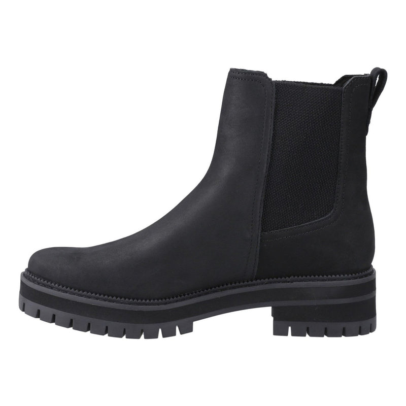 Womens Toms Bennet Ankle Boots - Black with Black