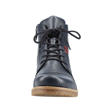 Womens Rieker 73500 Ankle Boots - Ocean