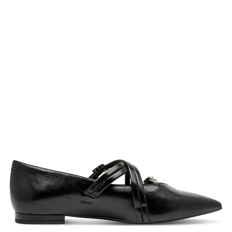Womens Tamaris 22160 Loafers - Black