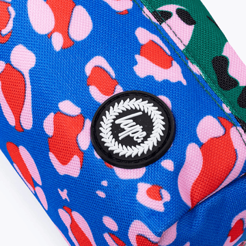 Girls Hype Primary Stripe Leopard Pencilcase - Leopard