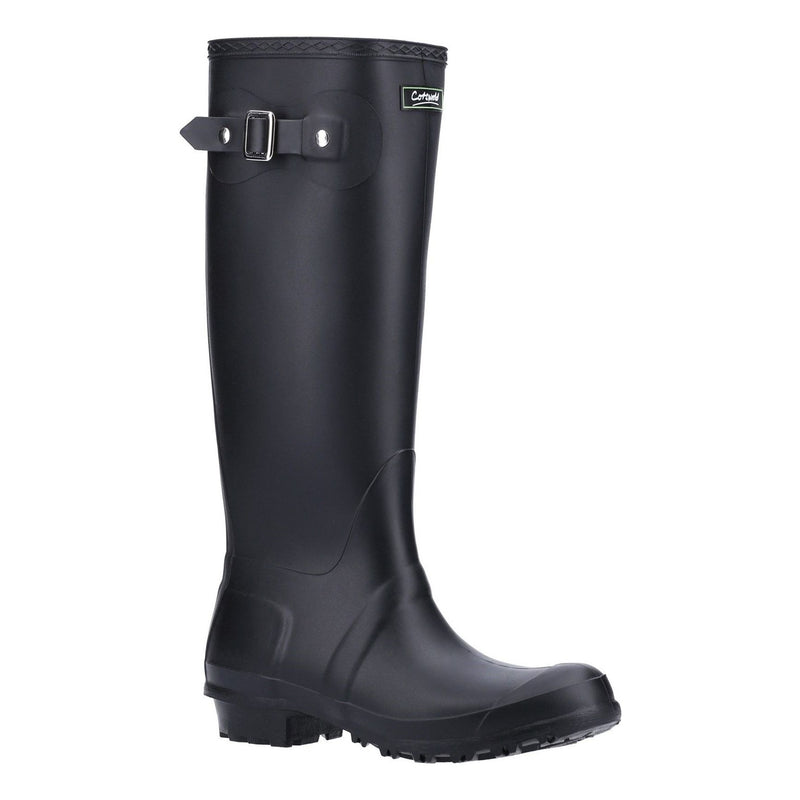 Womens Cotswold Sandringham Waterproof Wellingtons - Black