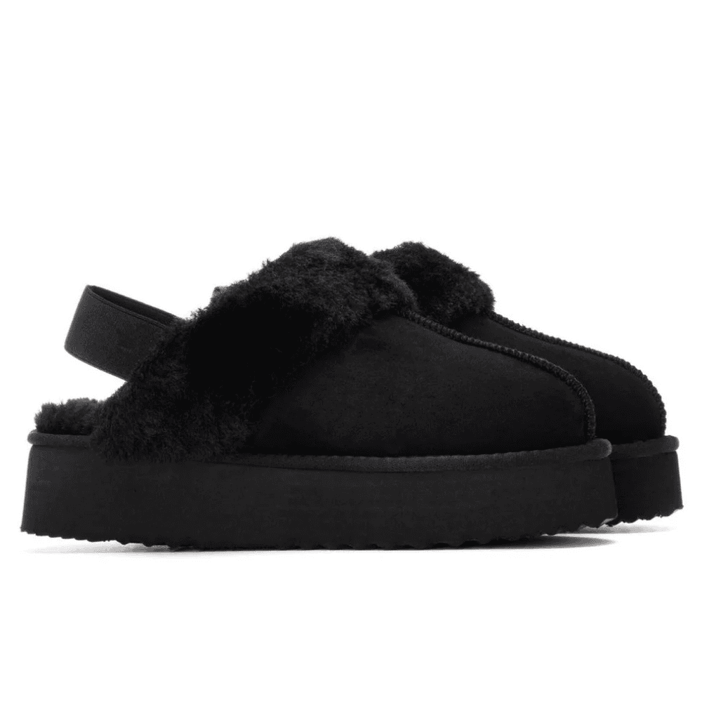 XTI 144440 Elasticated Lined Platform Mules | Millars Shoe Store