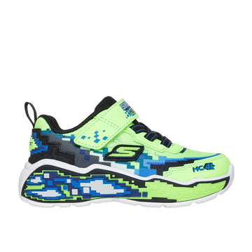 Boys Skechers 402162N Mega-Craft 4K Mega Scene Trainer - Infant - Lime