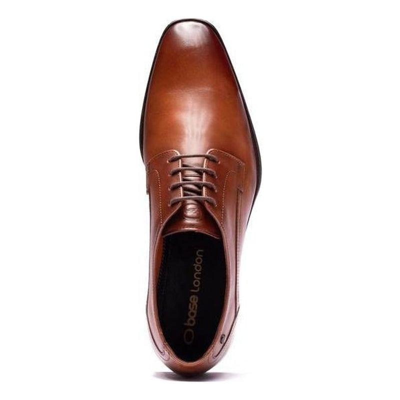 Mens Base London Vance Formal Lace-up Shoe - Tan