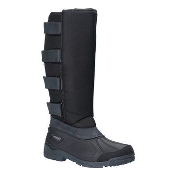 Mens Cotswold Kemble Black Waterproof Wellingtons - Black