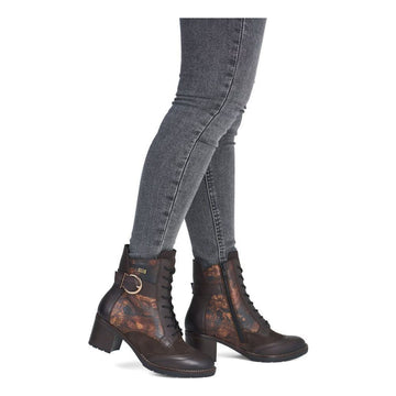 Womens Remonte D2A77 Havana Boots - Havana