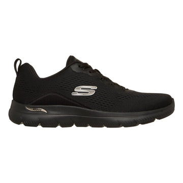 Womens Skechers 150754 Arch Fit Summits - Daily Flow Black Trainers - Black