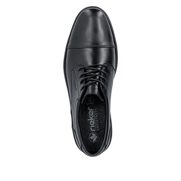Mens Rieker 13901 Black Formal Lace-up Shoe - Black