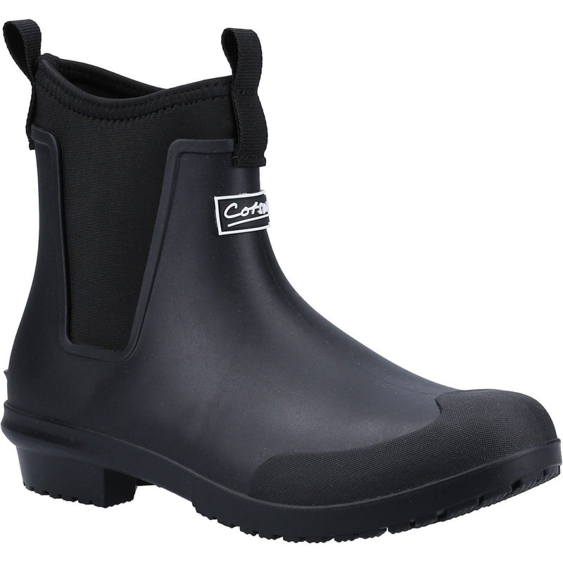 Womens Cotswold Grosvenor Ankle Wellingtons - Black