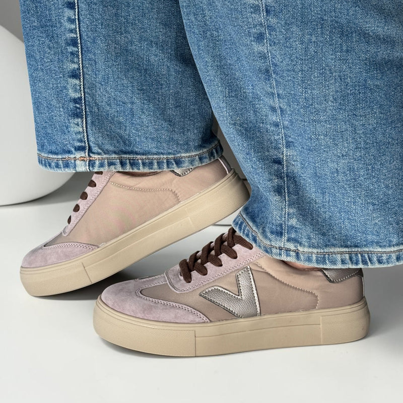 Womens Drilleys Signature Ninety Trainers - Divine