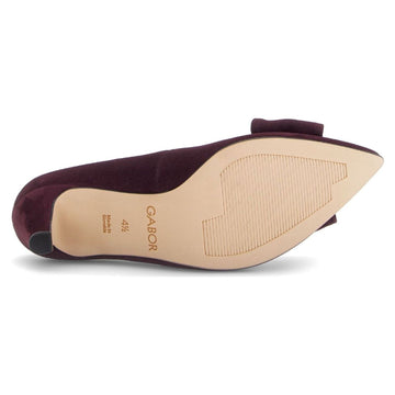 Womens Gabor 3014 Court Shoes - Mulberry