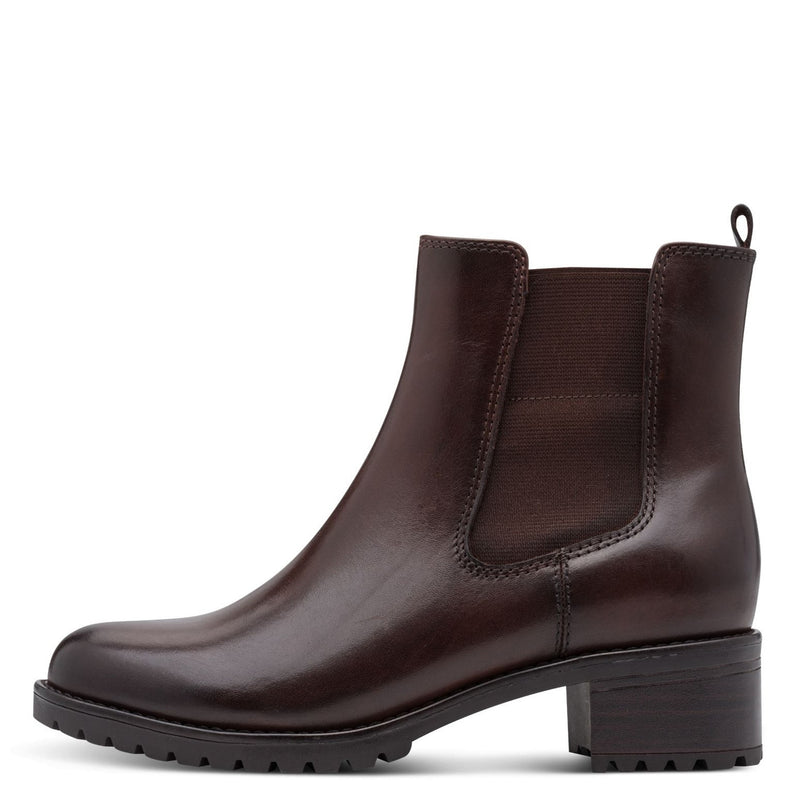 Womens Jana 25710 Ankle Boots - Mocca