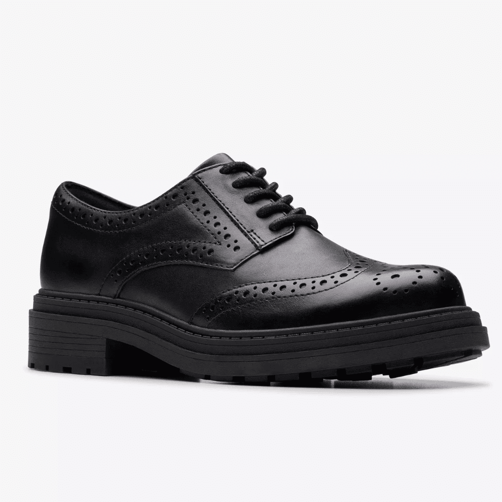 Clarks ORINOCO3 Derby Senior Girls School Shoe