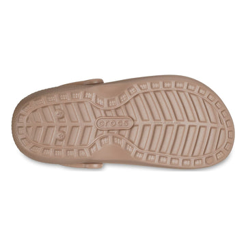 Mens Crocs Classic Lined Slippers - Latte