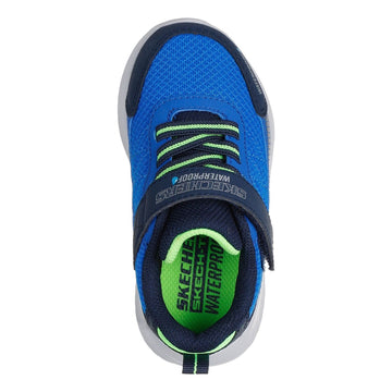 Toddler Boys Skechers Bounder - Venture Squad Navy / Blue Waterproof Trainers - Navy / Blue