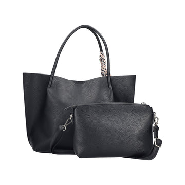 Womens Rieker H1399 Shoulder Bag - Black