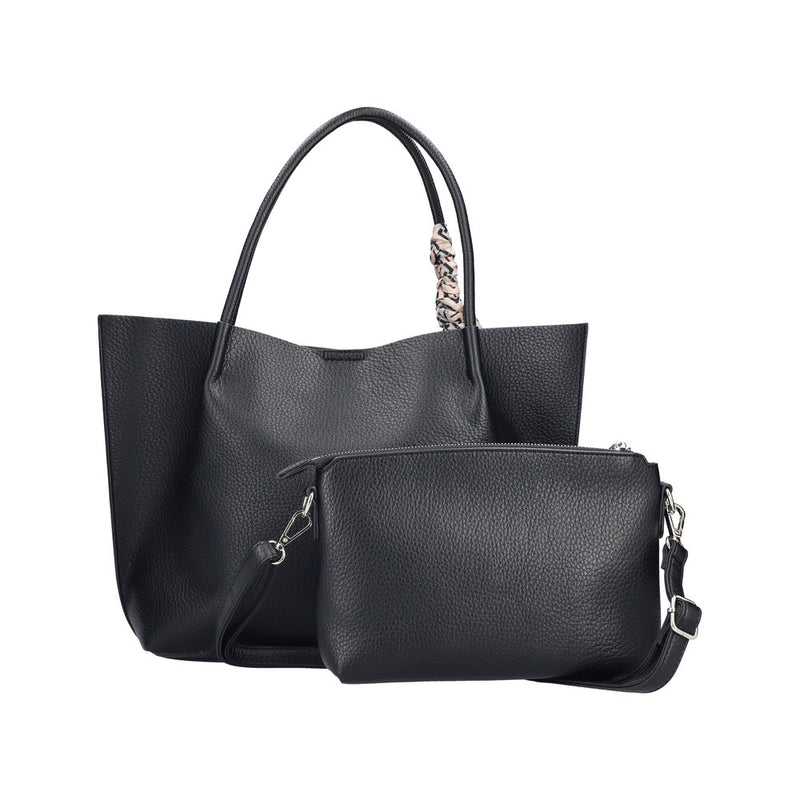 Womens Rieker H1399 Shoulder Bag - Black