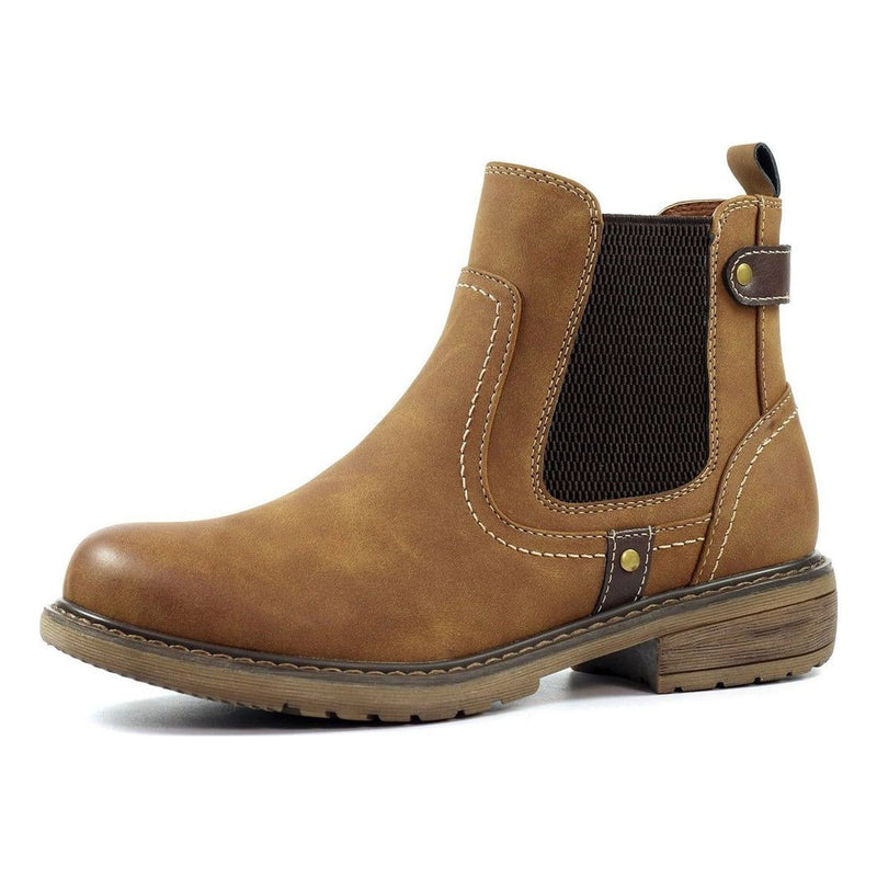 Womens Lunar Roxie III Tan Chelsea Ankle Boots - Tan