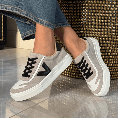 Womens Drilleys Eighty Trainers - Mist