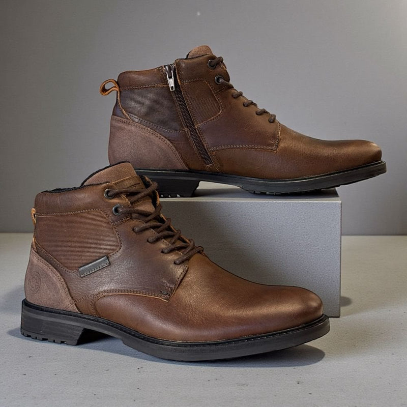 Mens Lloyd & Pryce Wessels Lace Up Boots - Hickory