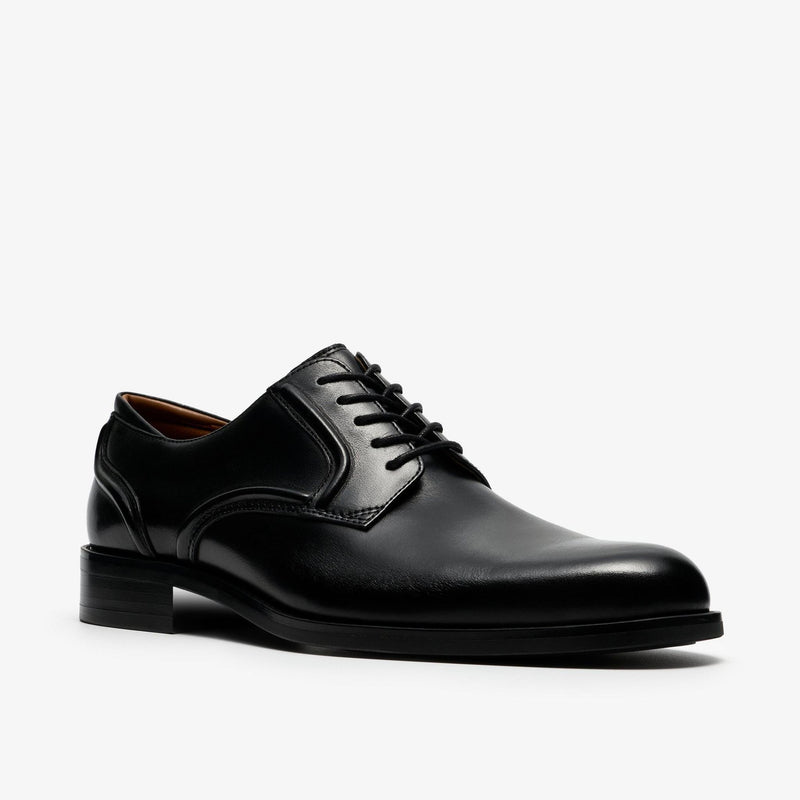 Mens Clarks Craft Remi Formal Lace-up Shoe - Black Leather