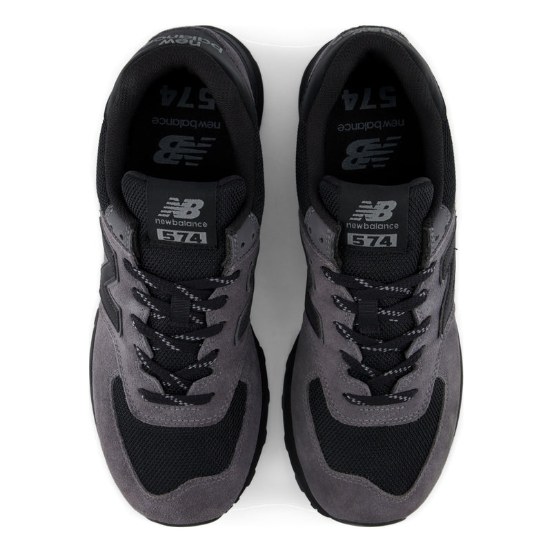 Mens New Balance 574 NB Navy with Black Trainers - NB Navy with Black