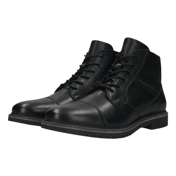 Mens Bugatti 8373A Ankle Boots - Black