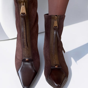Womens Hispanitas 265085 Bangkok Ankle Boots - Espresso