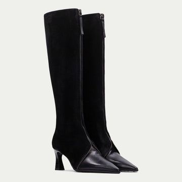 Womens Hispanitas 265019 Paris Long Boots - Black