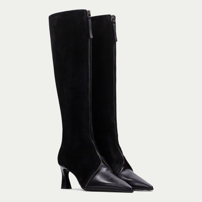 Womens Hispanitas 265019 Paris Long Boots - Black