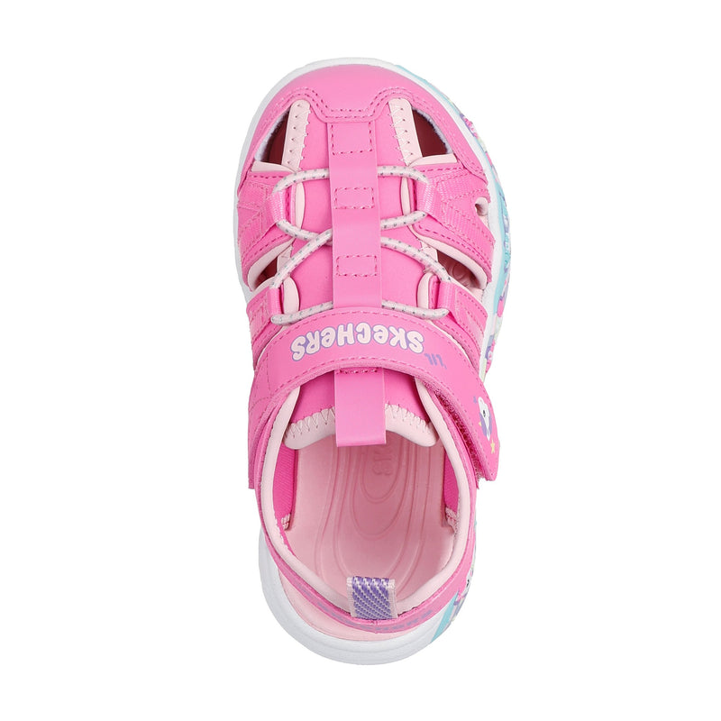 Girls Skechers 303162N Play Scene Splash Sandals - Infant - Pink