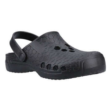 Unisex Cotswold Uley Garden Clogs - Black