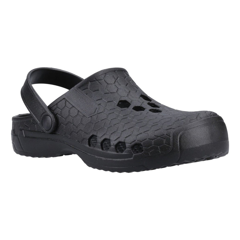 Unisex Cotswold Uley Garden Clogs - Black