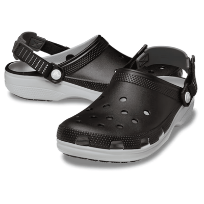 Mens Crocs Classic Turbo Clogs - Black