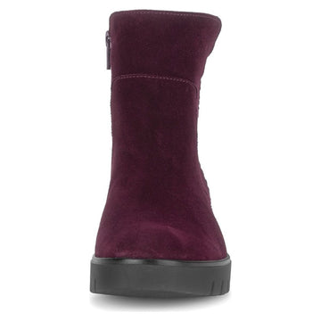 Womens Gabor 8015 Ankle Boots - Mulberry
