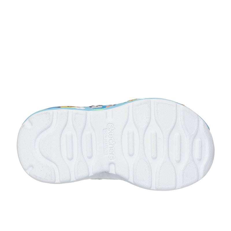 Boys Skechers 407312N Blue Multi Plane Play Scene Trainer - Infant - Blue
