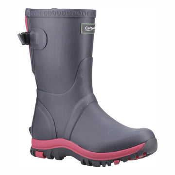 Womens Cotswold Realm Navy Wellingtons - Navy